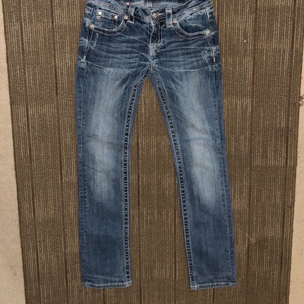 Miss Me Dark Wash Skinny Jeans
